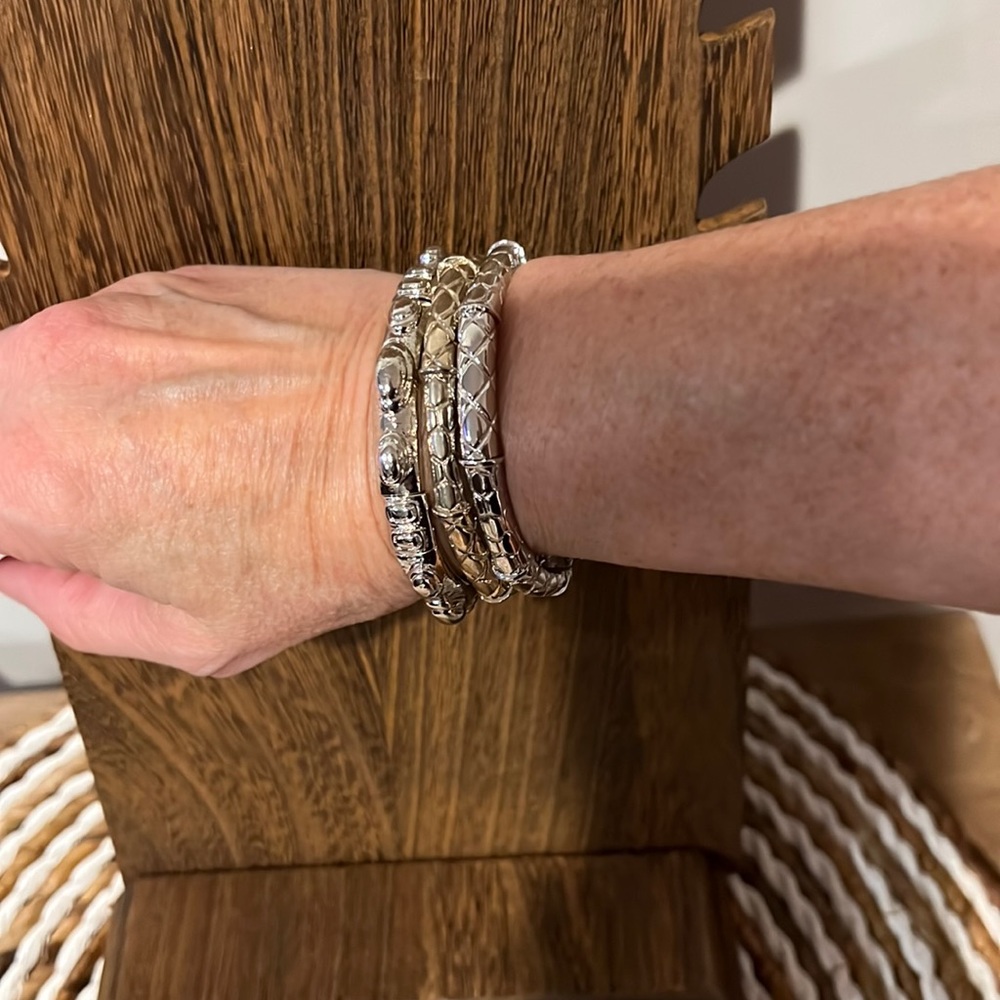 3/$18 Set of 3 Stretch Bracelets-NWOT - Lot 599